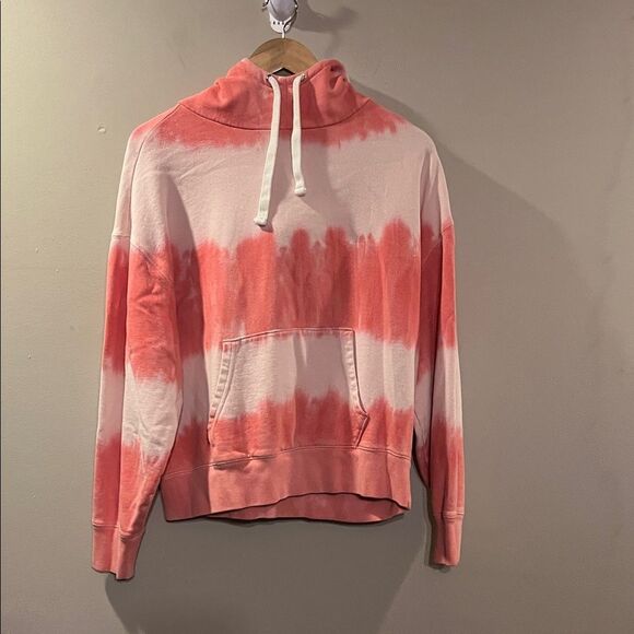 GAP Pink and White Tie-Dye Hoodie - Picture 2 of 8